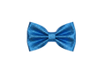 Blue Glitter Bow